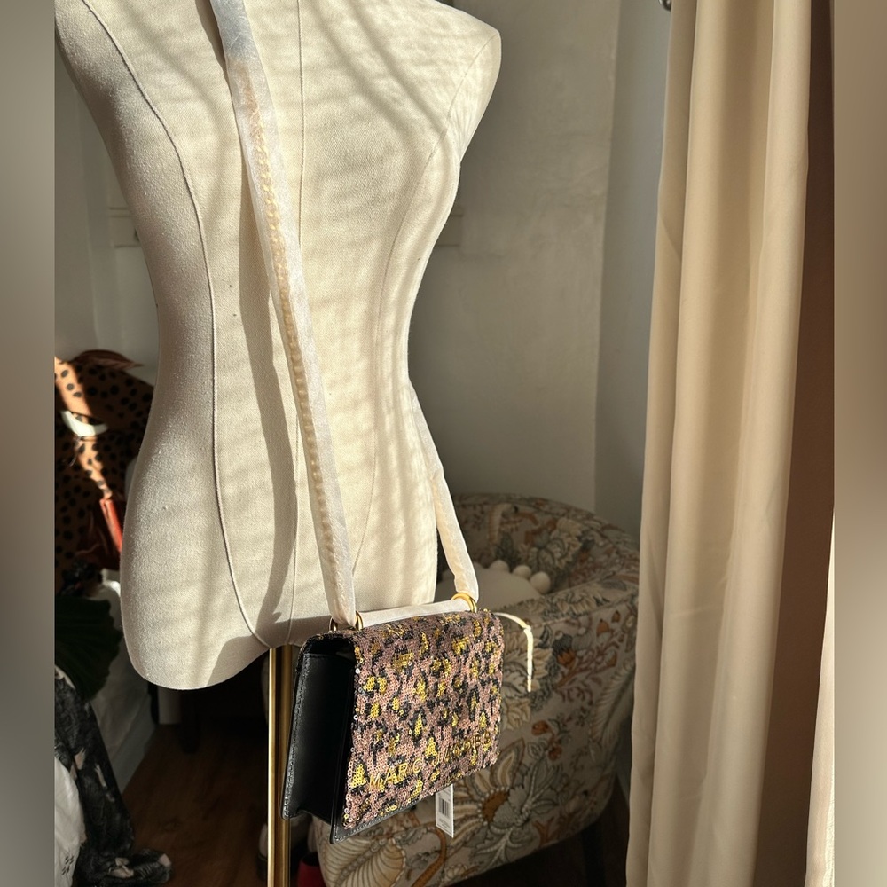 Marc Jacobs Sequin Leopard Print Bag NWT - Picture 2 of 8